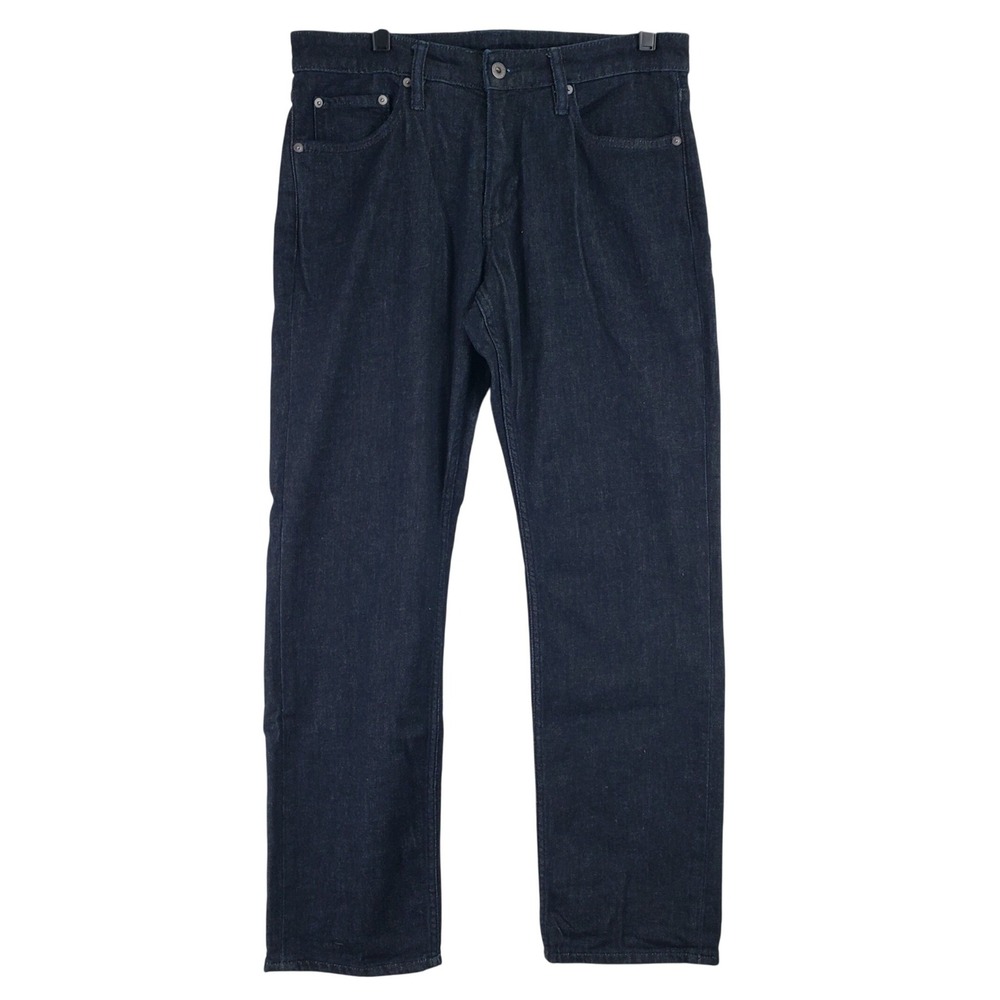 Bonobos Straight Leg Jeans Mens 32x30 Dark Indigo Stretch Denim Casual Classic